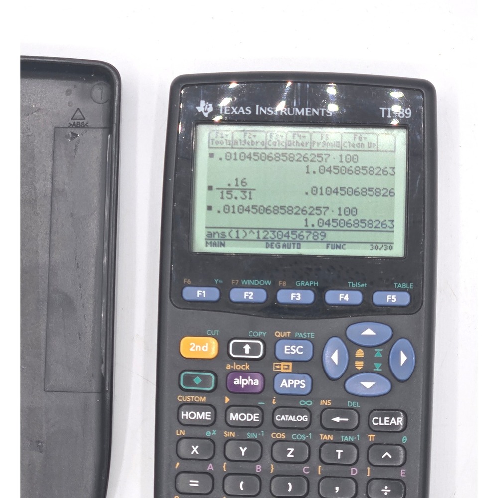 Texas Instruments TI-89 Graphing Calculator - Picture 2 of 5